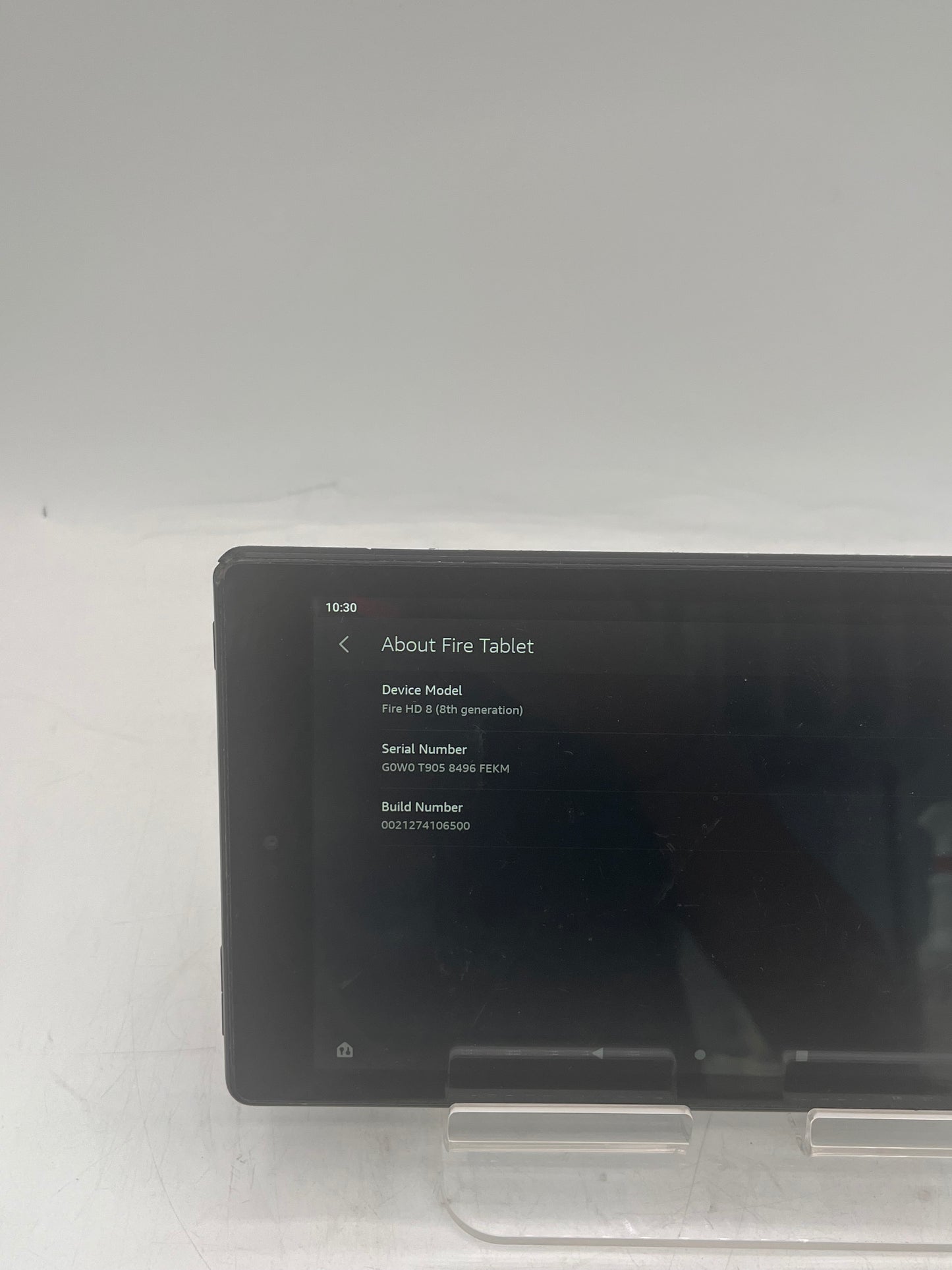 Amazon Fire HD 8 10th Generation 16GB Wi-Fi Black Tablet
