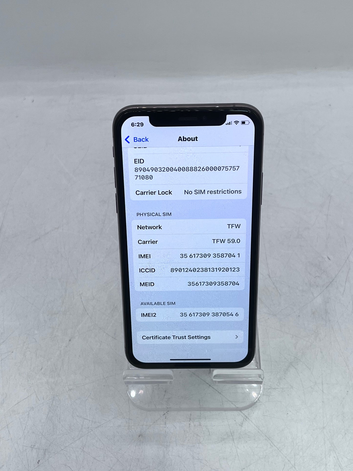 Unlocked Apple iPhone XS 256GB A1920 MTA92LL/A - Rose Gold READ
