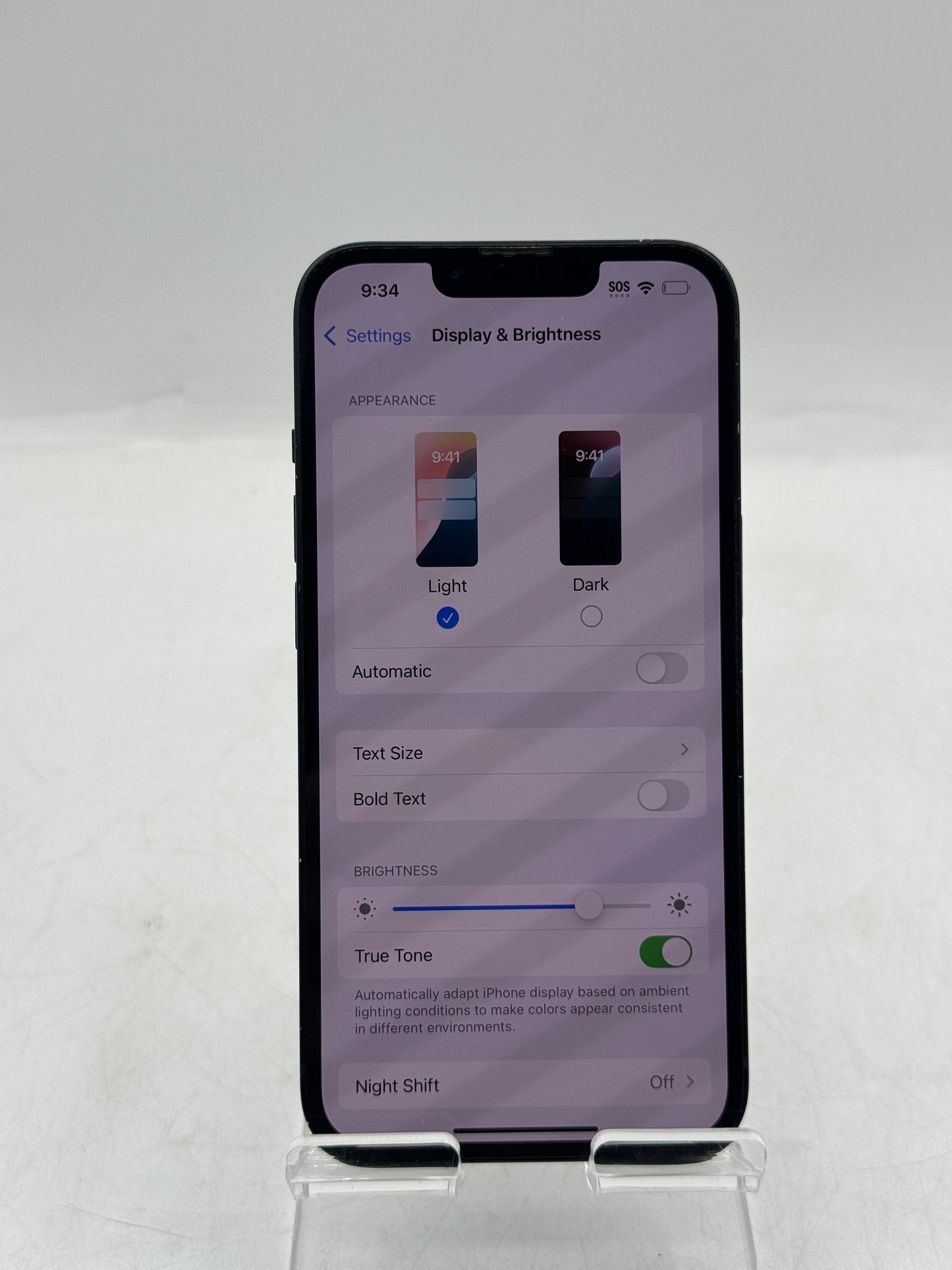 Unlocked Apple iPhone 13 128GB A2482 MM63LL/A Midnight 94% Battery Health