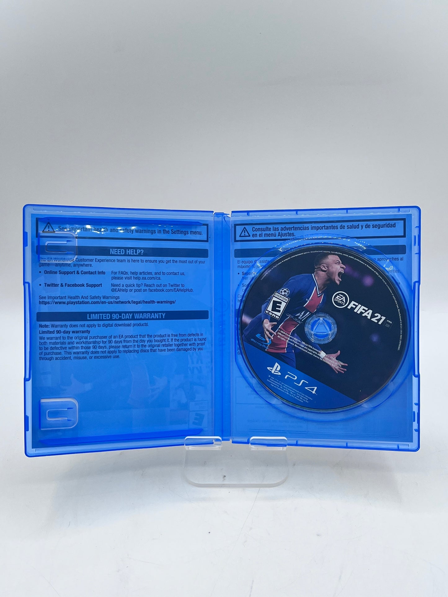 Playstation 4 FIFA 21 Video Game Case