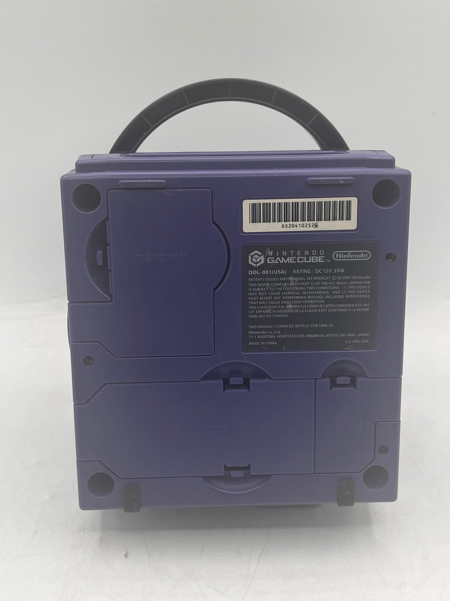 Nintendo GameCube DOL-001 2001 Video Game System Purple Console