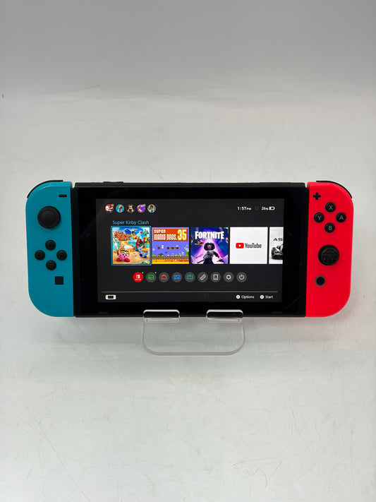 Nintendo Switch HAC-001 2017 32GB Video Game System with Red & Blue Joycons