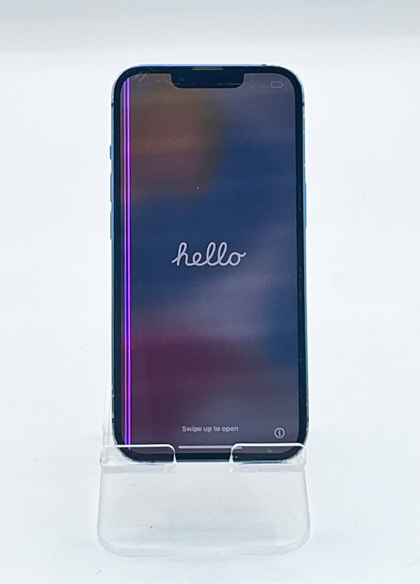 Unlocked Apple iPhone 13 128GB A2482 MLMT3LL/A Bad LCD Cracked Back Glass