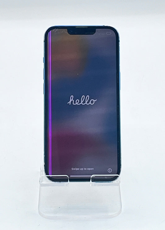 Unlocked Apple iPhone 13 128GB A2482 MLMT3LL/A Bad LCD Cracked Back Glass