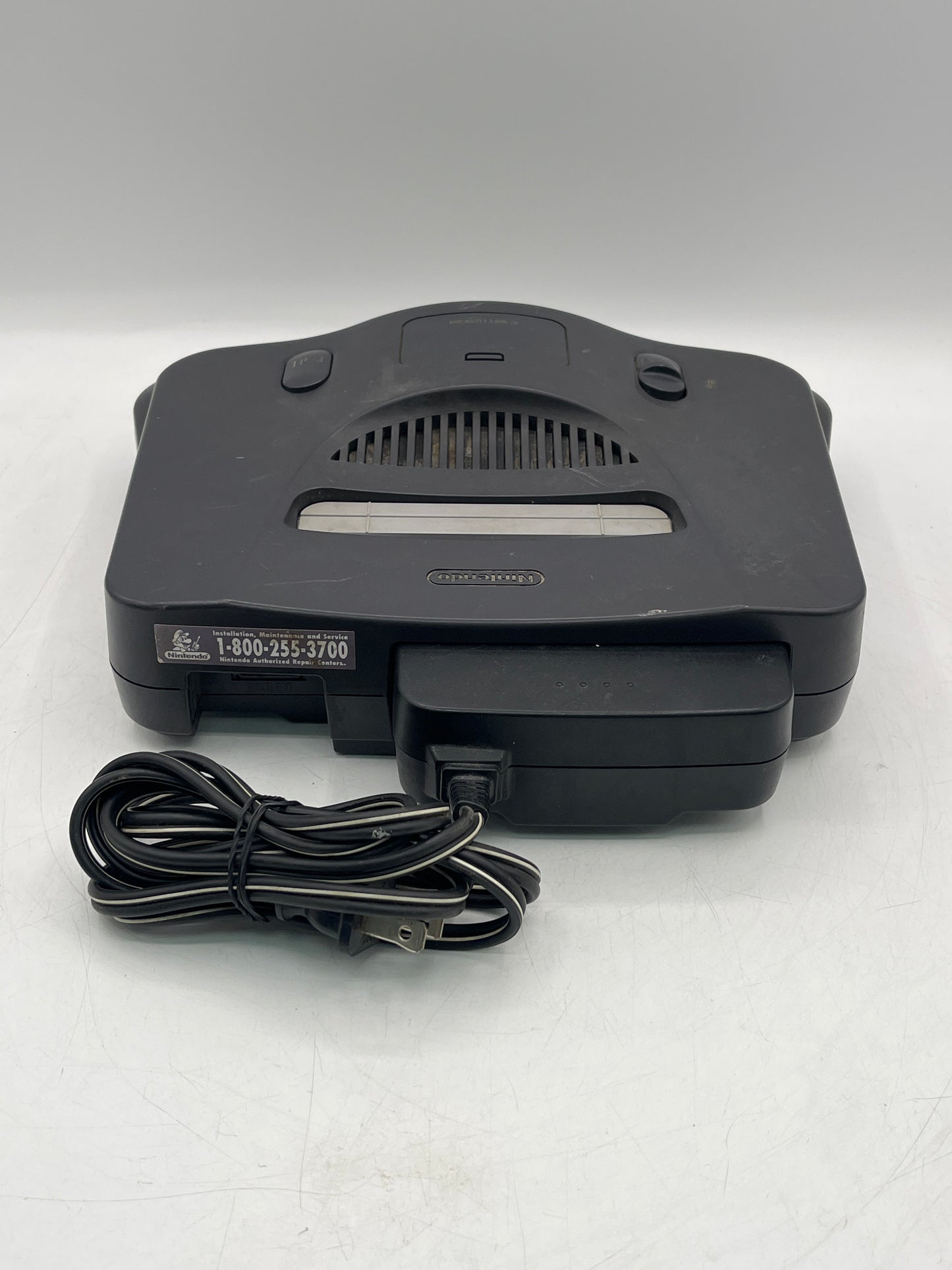 Nintendo 64 N64 Video Game Console NUS-001 Gray Tested with Power Adapter