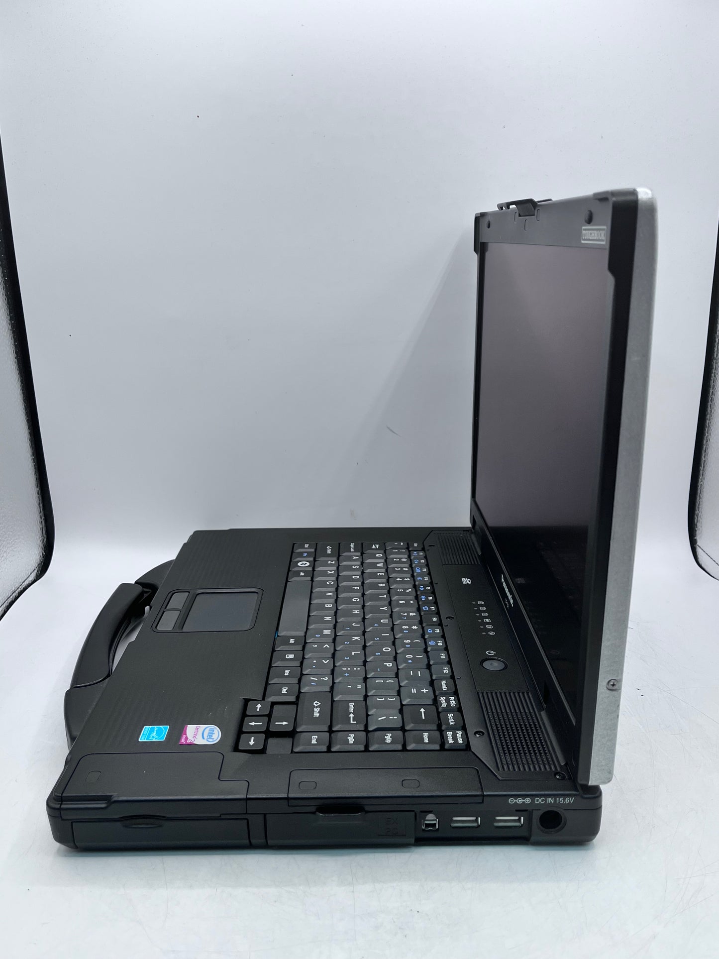 Panasonic Toughbook CF-52 Laptop 4GB 512GB Win10 Pro DVDRW - Black