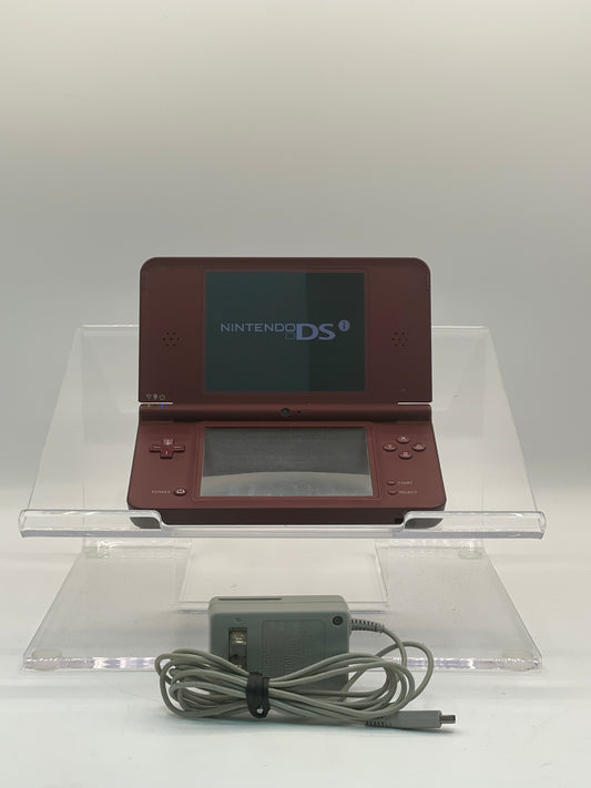 Nintendo DSi XL Burgundy Maroon Red Handheld Console UTL-001
