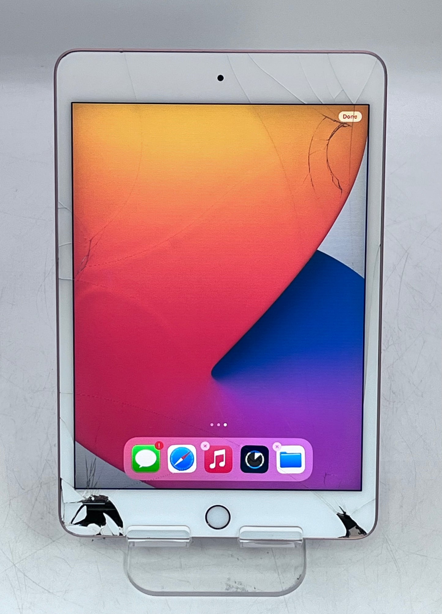 Apple iPad Mini (5th Gen) A2133 MUQY2LL/A 64GB Cracked  - Pink