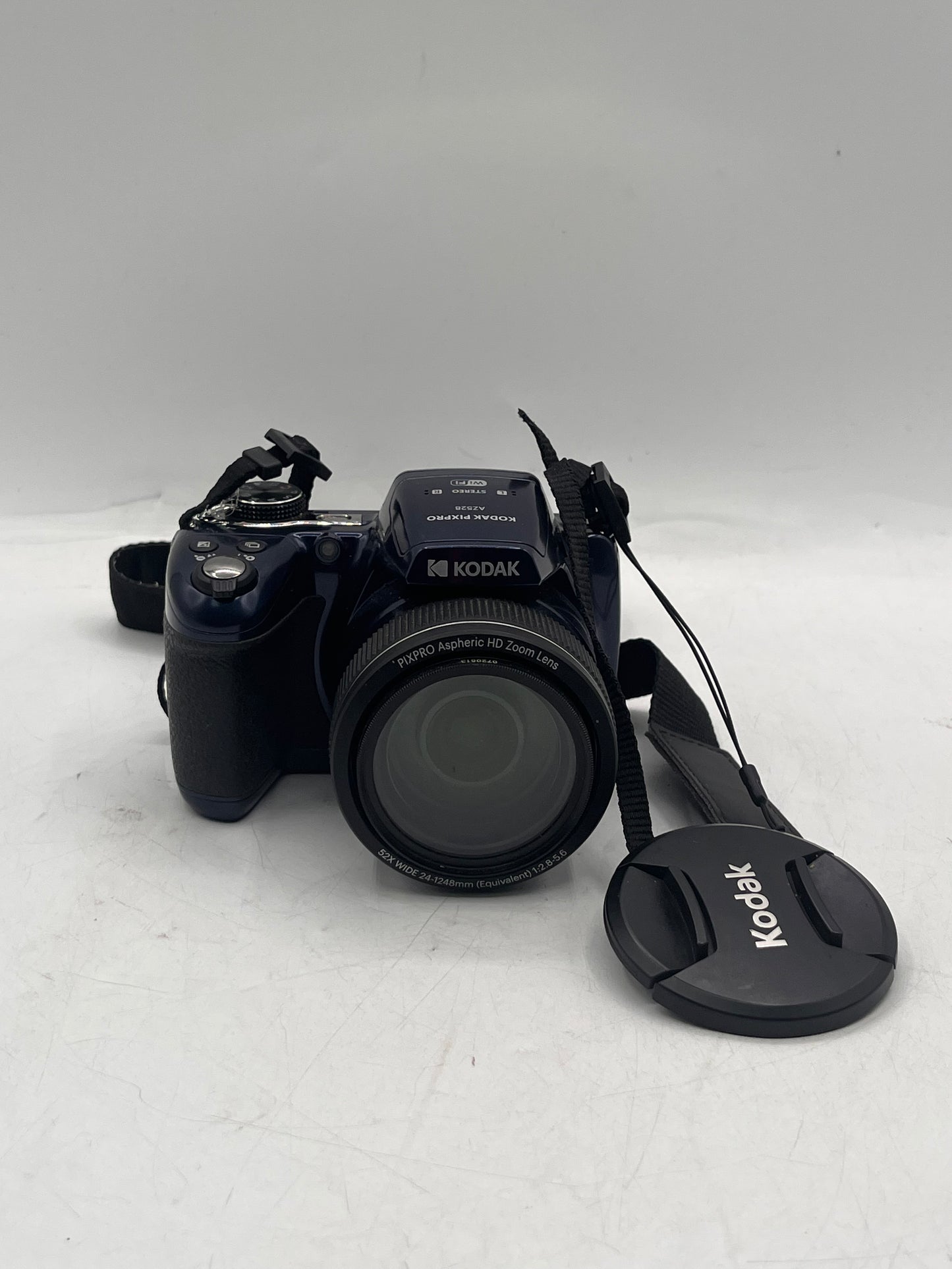 Kodak PIXPRO AZ528 Digital Camera w/ PIXPRO Aspheric HD Zoom Lens 52X Wide 24-1248mm - Blue