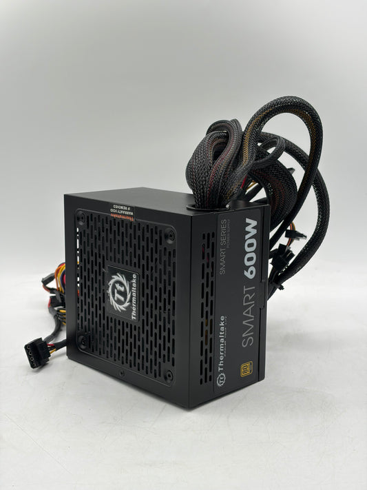 Thermaltake Smart Series 600W ATX Power Supply 80 PLUS GOLD Tested and Working