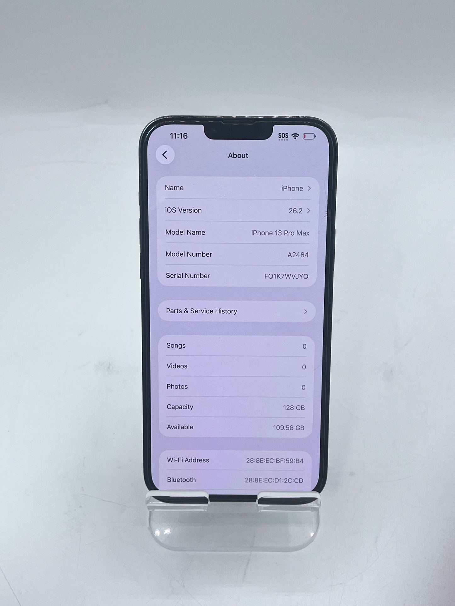 Unlocked Apple iPhone 13 Pro Max 6.7" MLKL3LL/A A2484 128GB Space Gray