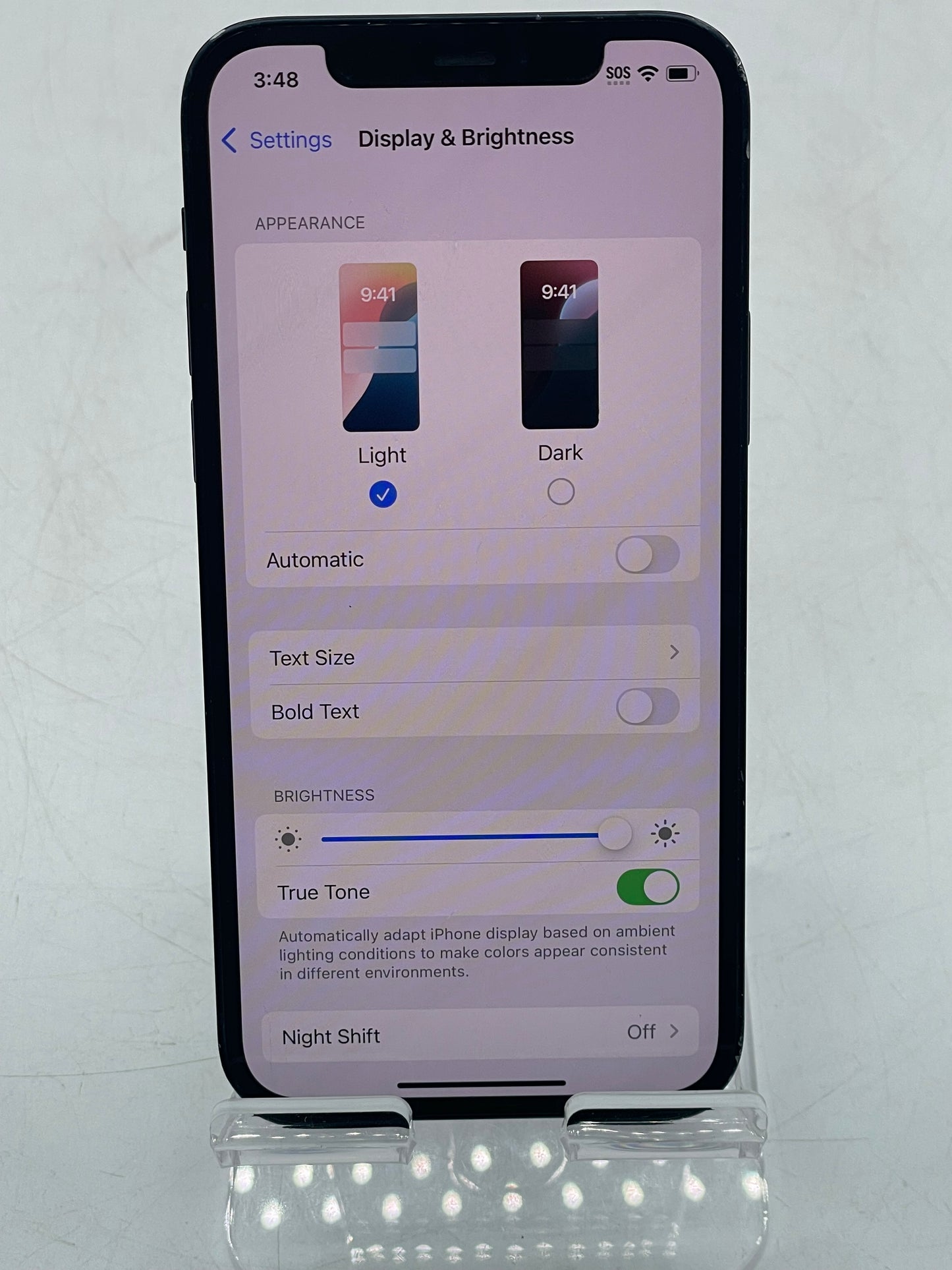 Unlocked Apple iPhone 12 64GB A2172 MGEF3LL/A Black READ