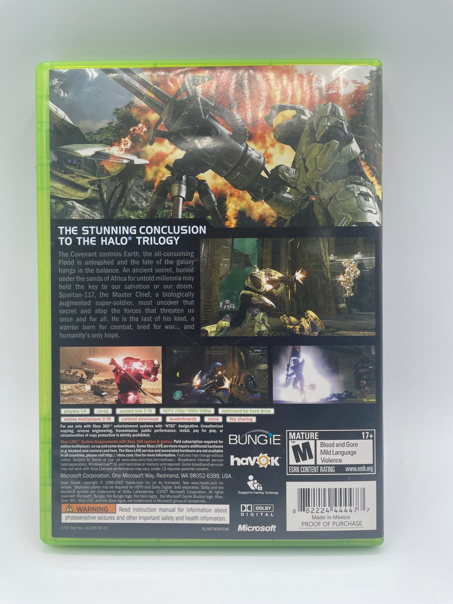 Xbox 360 Halo 3 Game CIB Tested & Working Great