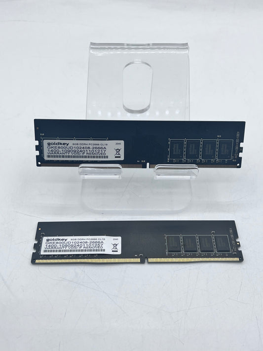 GoldKey DDR4 16GB (2x8GB) RAM 2666MHz GKE800UD102408-2666A Black