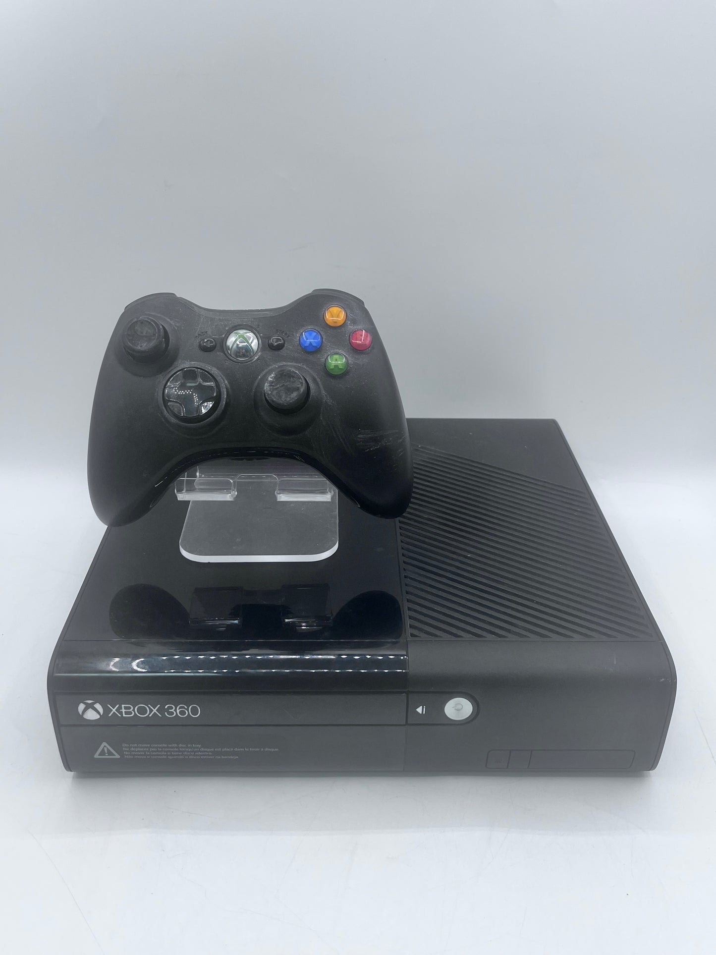 Microsoft Xbox 360 E 1538 2013 Video Game System with 2 Controllers Black
