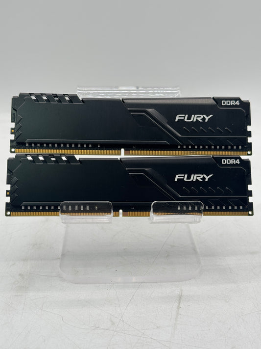 Dell Kingston FURY 16GB (2x8GB) DDR4 3200MHz RAM Black Used A