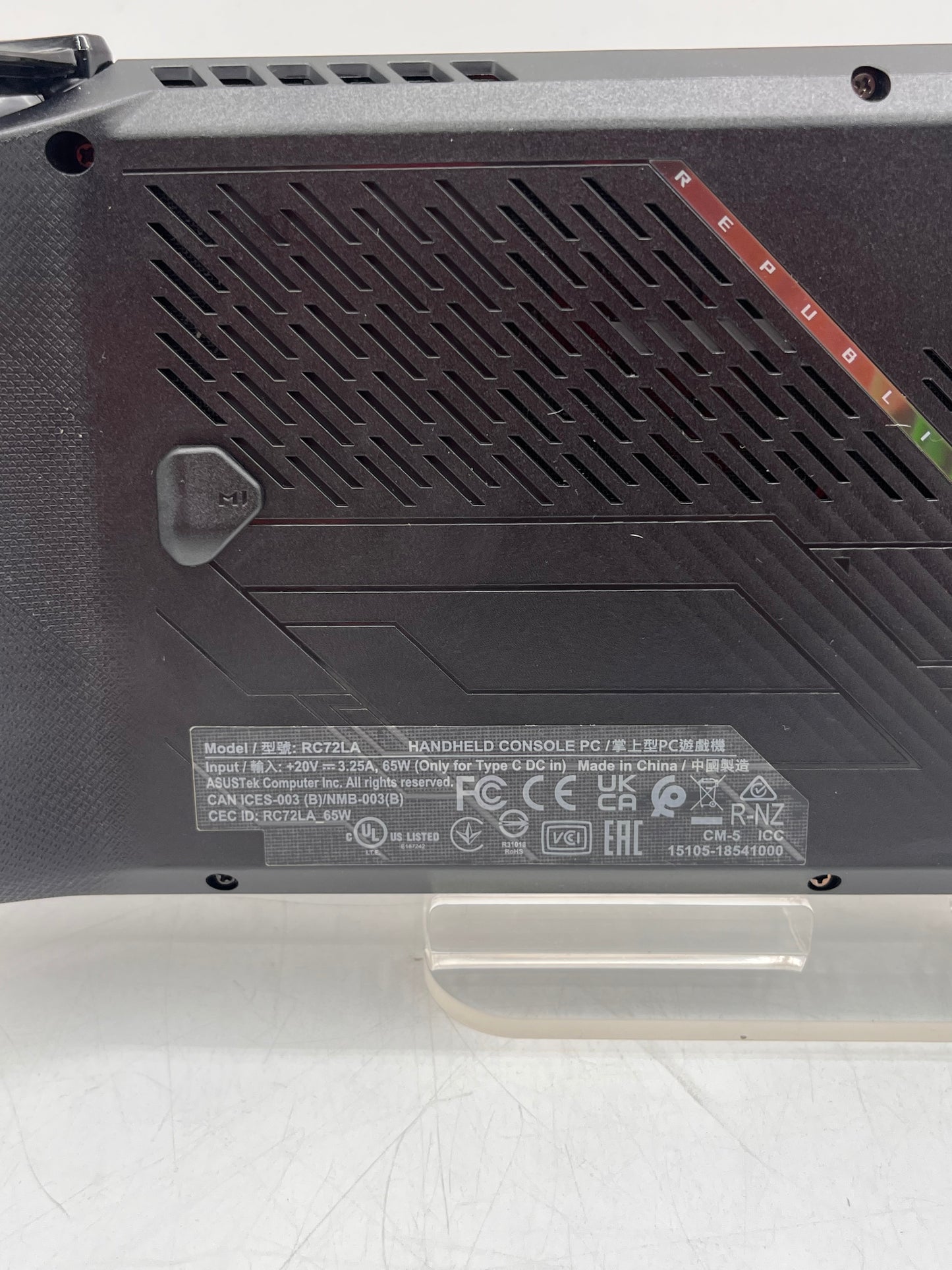 ASUS ROG Ally X 7" AMD Ryzen Z1 Extreme 24GB RAM 1TB Black