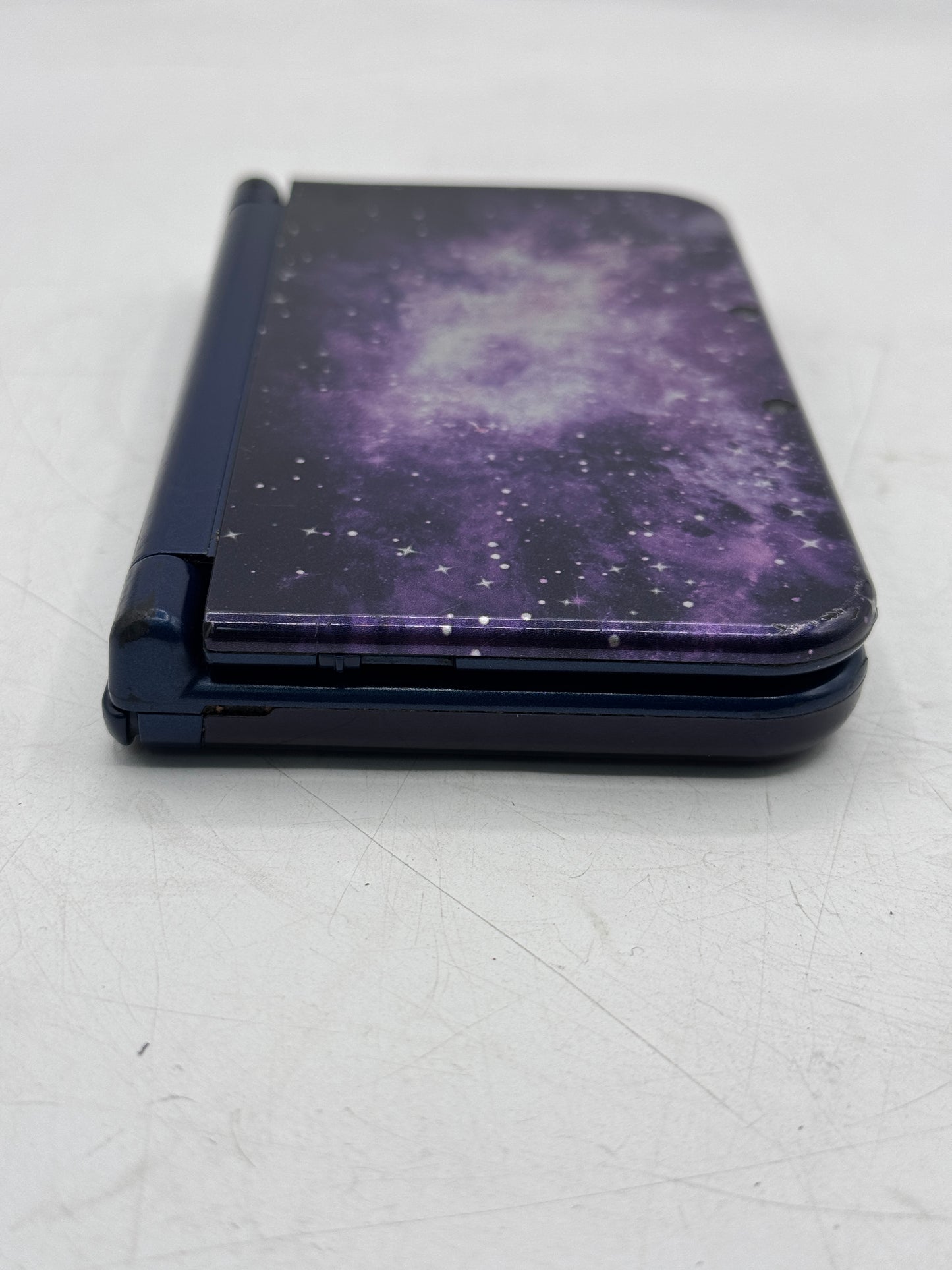 Nintendo 3DS XL Galaxy Purple Edition Handheld System W/ Stylus Tested READ
