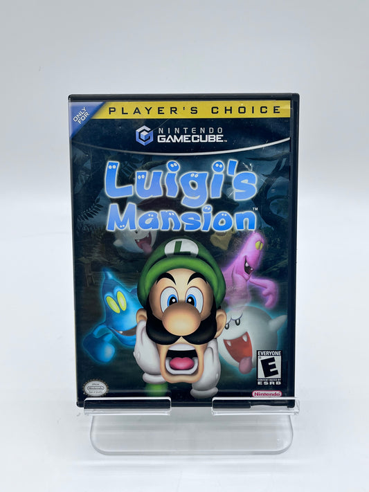 Luigi's Mansion (Nintendo GameCube, 2001) Disc & Case Tested