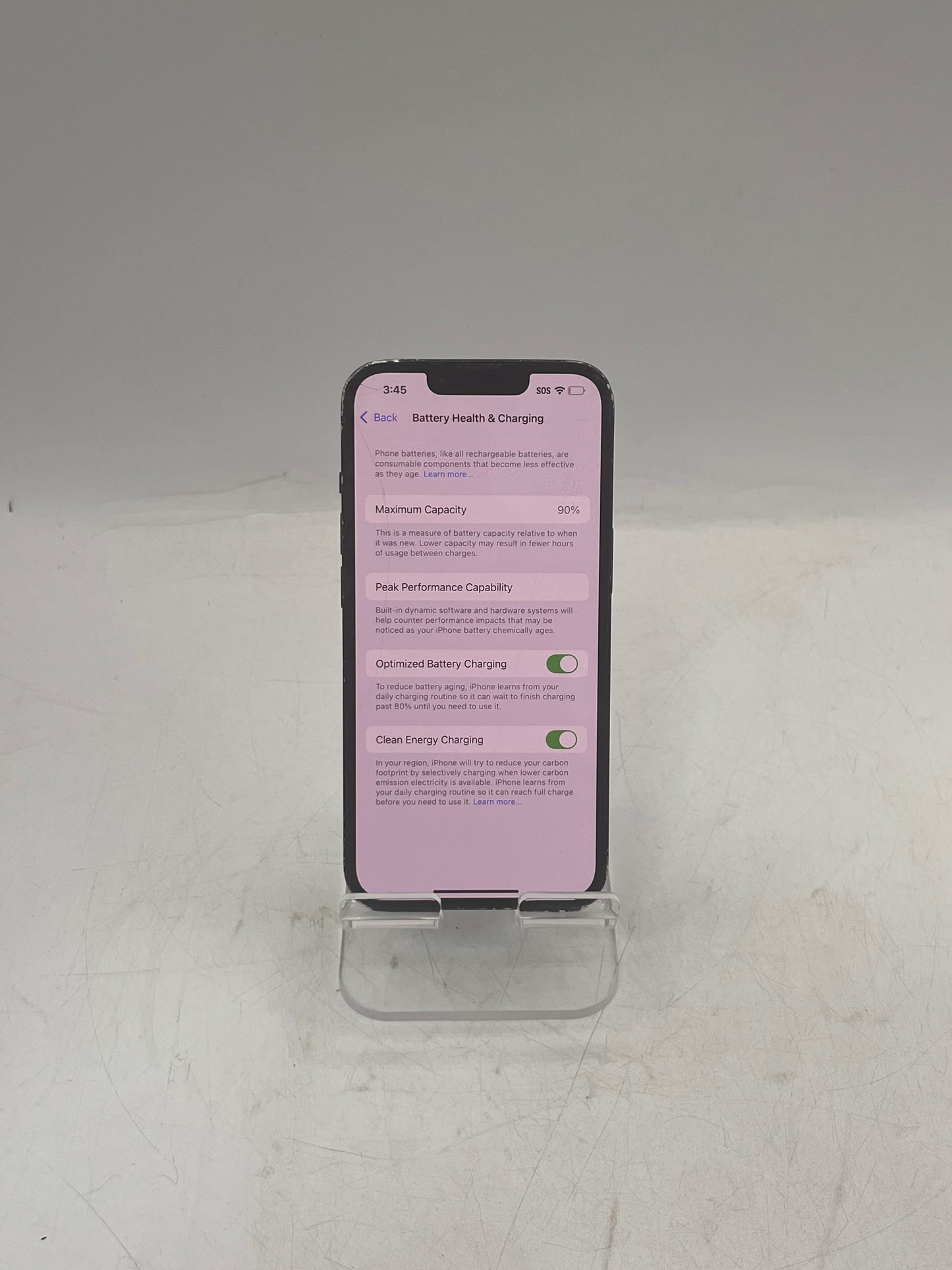 Verizon Apple iPhone 14 128GB A2649 MPUA3LL/A Black - Broken