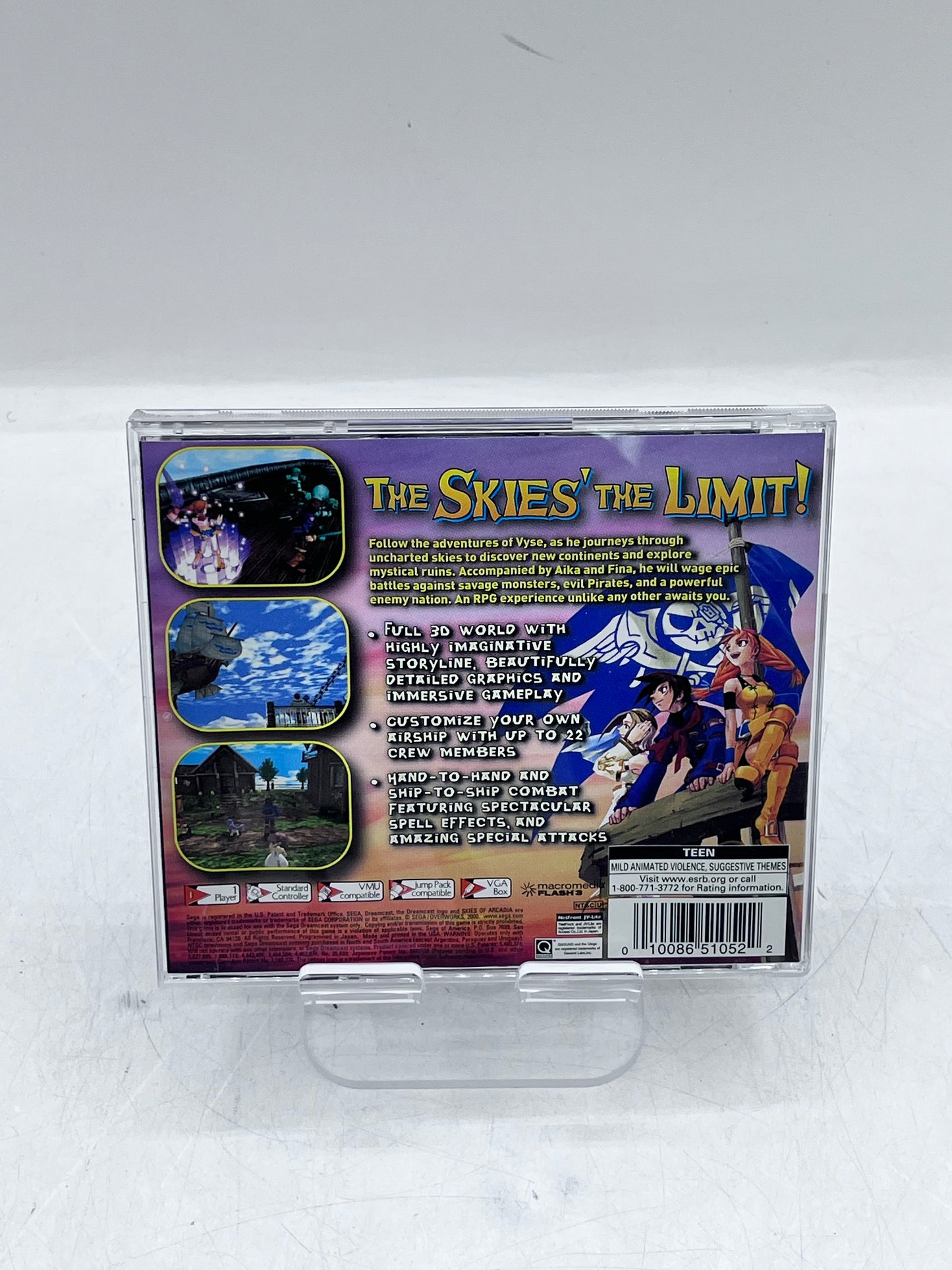 Skies of Arcadia Sega Dreamcast Video Game