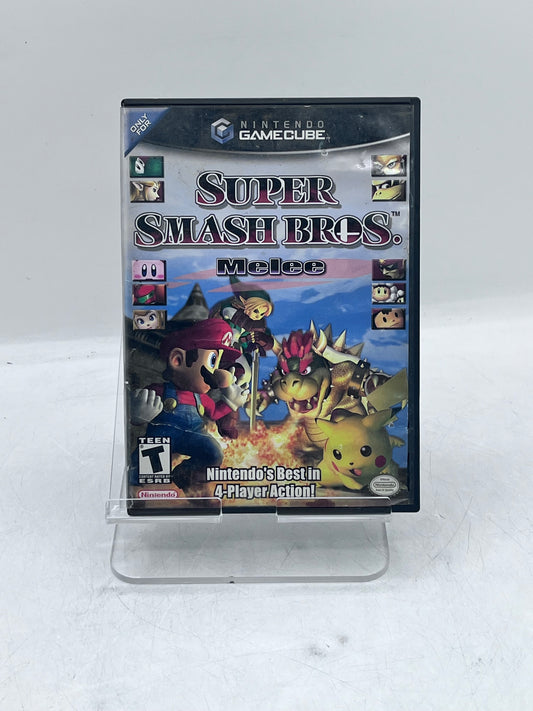 Super Smash Bros. Melee for GameCube - Used With Box - Free Shipping!