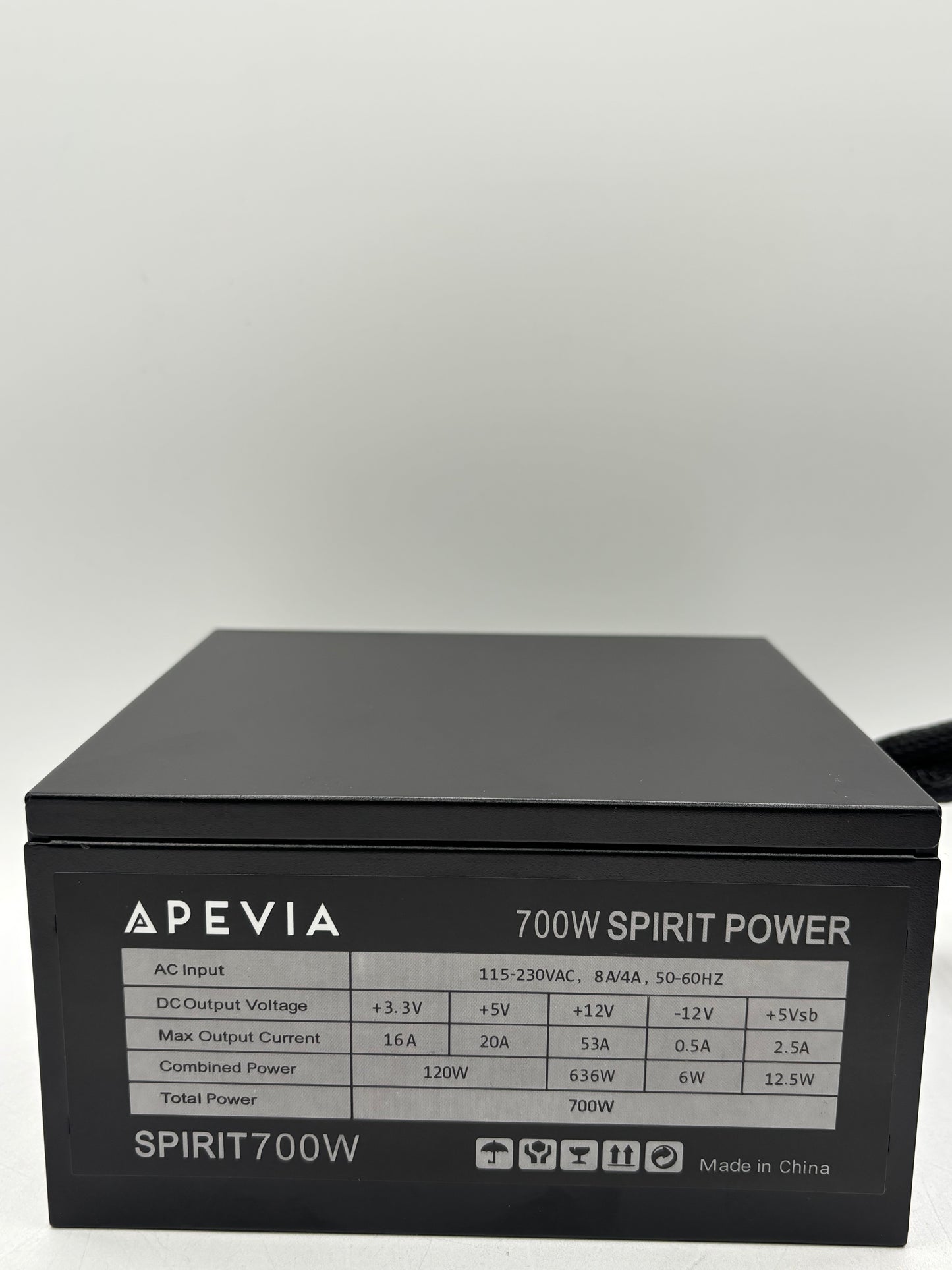 Apevia ATX-SP700W 700W Spirit Switching Power Supply, Black (FREE SHIPPING)