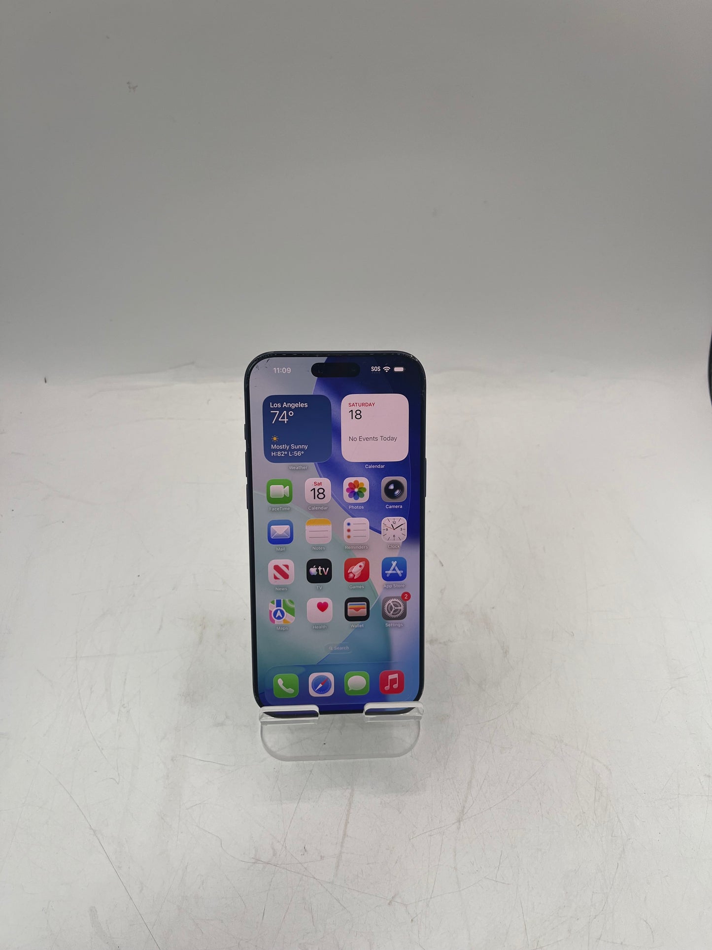 T-Mobile Apple iPhone 17 Pro Max MFXJ4LL/A A3257 256GB Blue Cracked