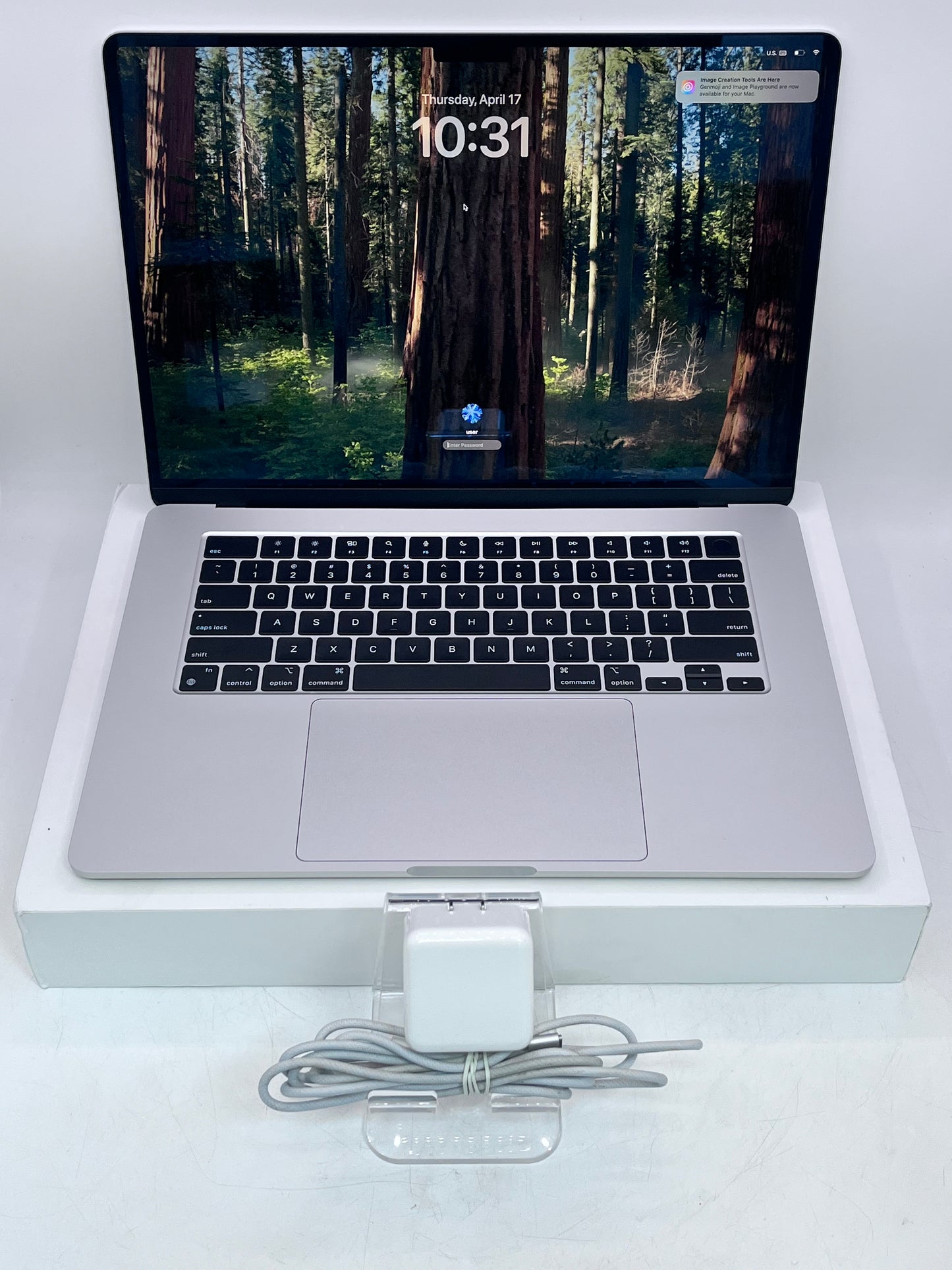 2023 Apple MacBook Air 15" (256GB SSD, M2, 8GB) Laptop - MQKP3LL/A Battery Cycle Count 55