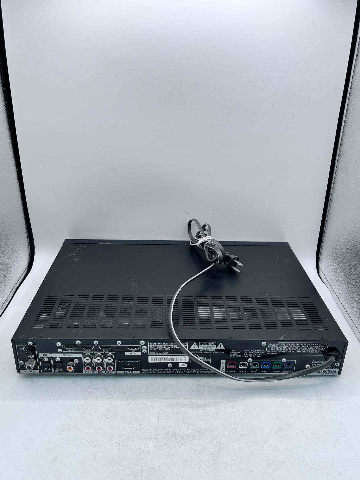 Sony STR-KS2300 S-Master HDMI Surround Sound A/V Receiver Black