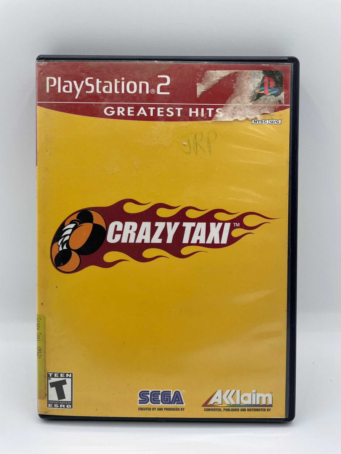 Playstation 2 Crazy Taxi Video Game - Used with Box - Free Shipping