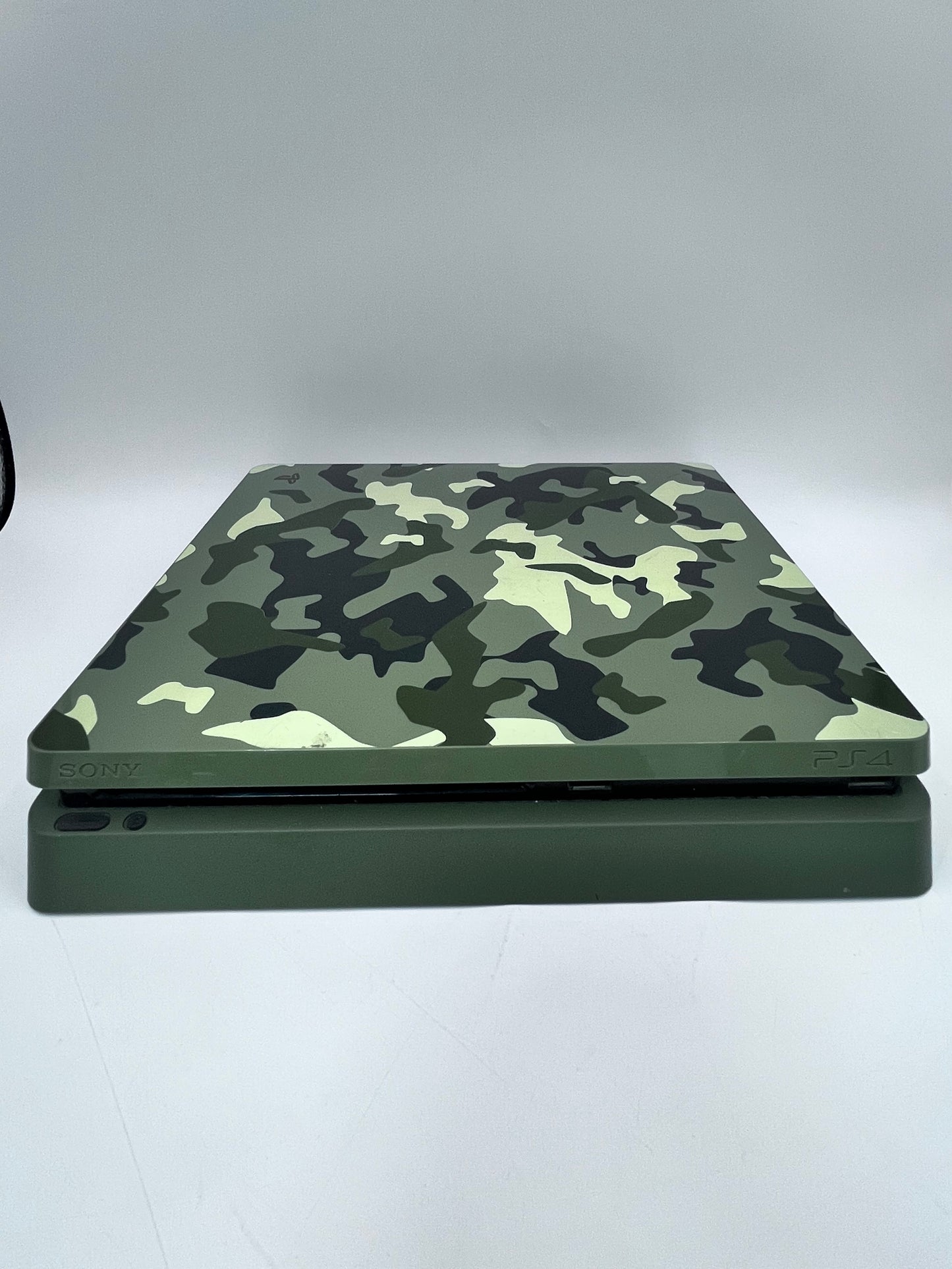 Sony CUH-2115B PS4 Slim 1TB Video Game System - Green Camouflage