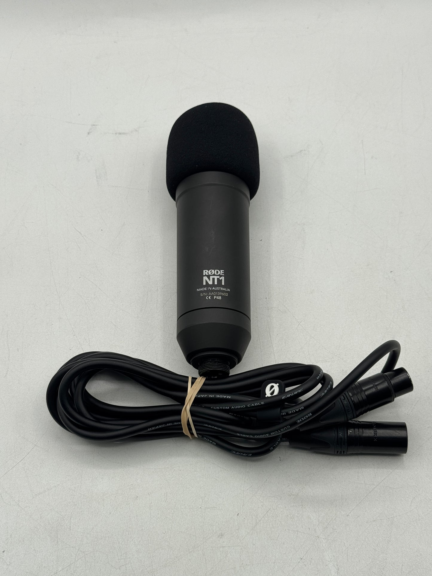 Rode NT1 Condenser Studio Microphone P48 Black w/ Wire Tested Free Shipping