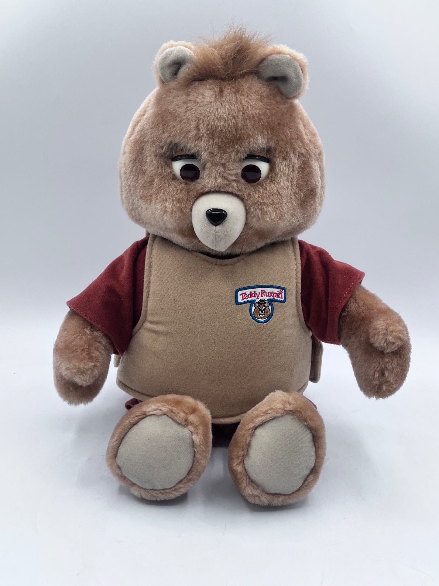 Teddy Ruxpin Doll 2006 Worlds Of Wonder With Cartridge & Treasures Series READ
