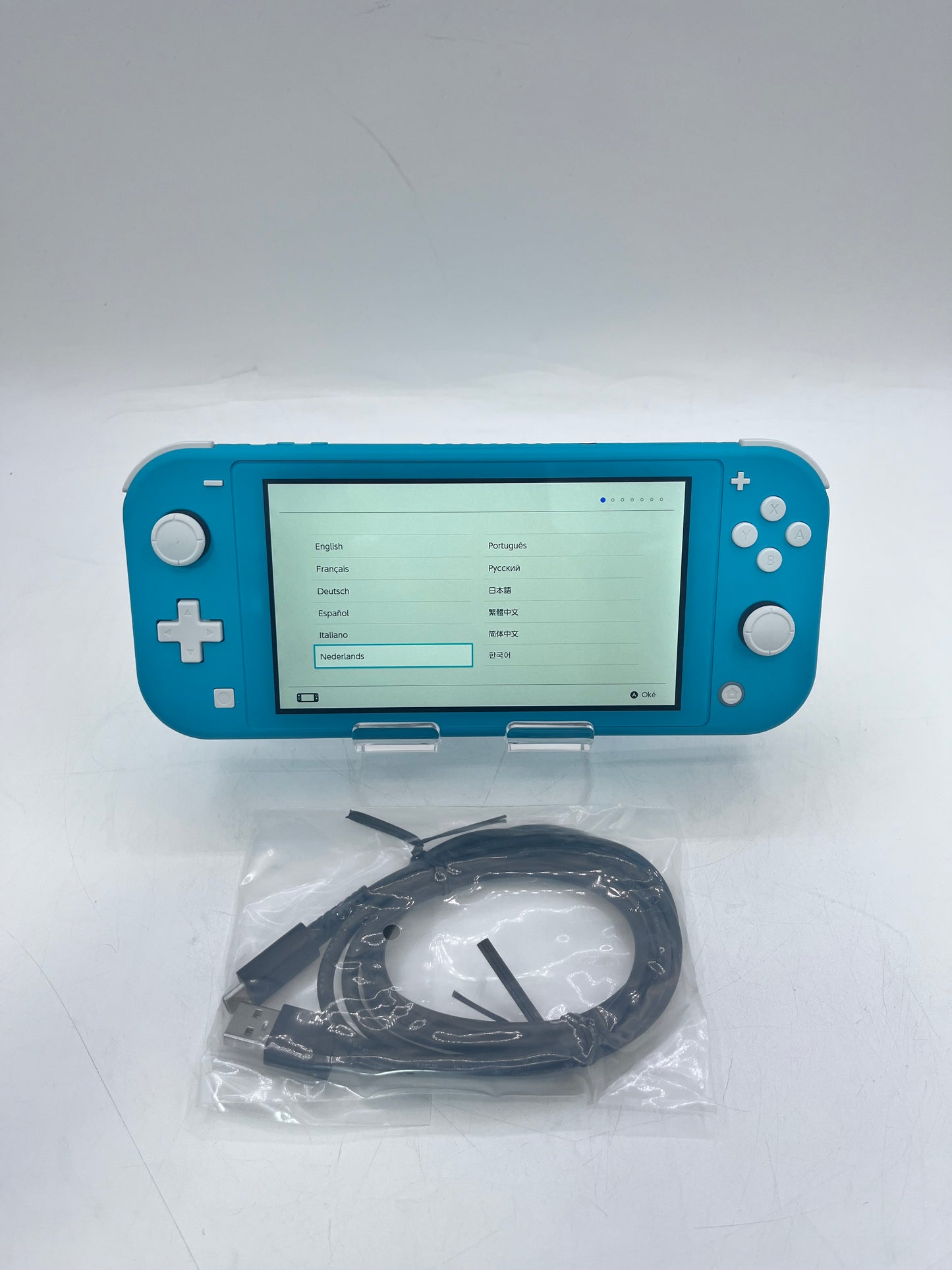 Nintendo Switch Lite HDH-001 32GB Handheld Console Turquoise w/Charger Free Shipping