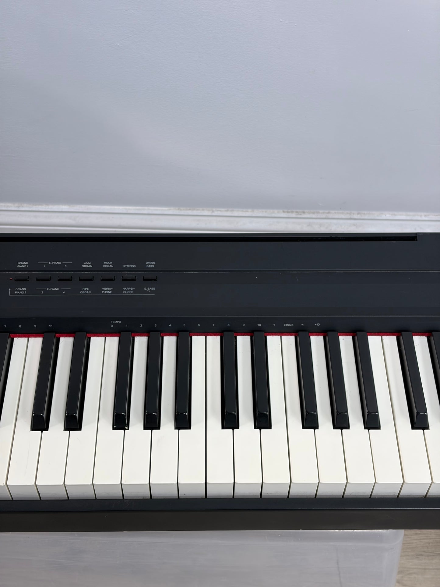 Yamaha P-105 88-Key Digital Piano w/ Power Supply Tested Free Shipping