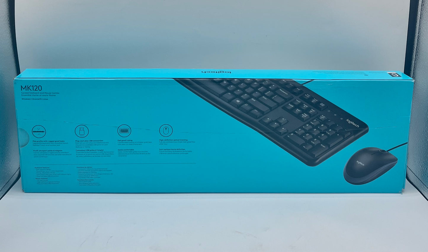 Logitech MK120 Keyboard Black
