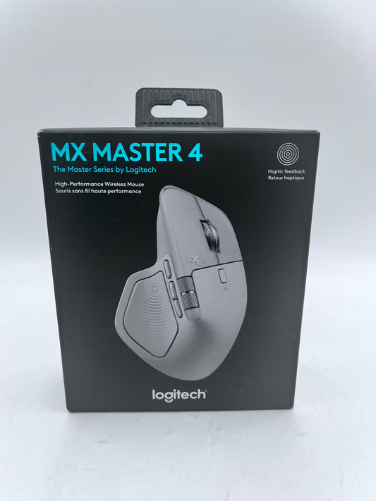 Logitech MX Master 4 Wireless Mouse - White