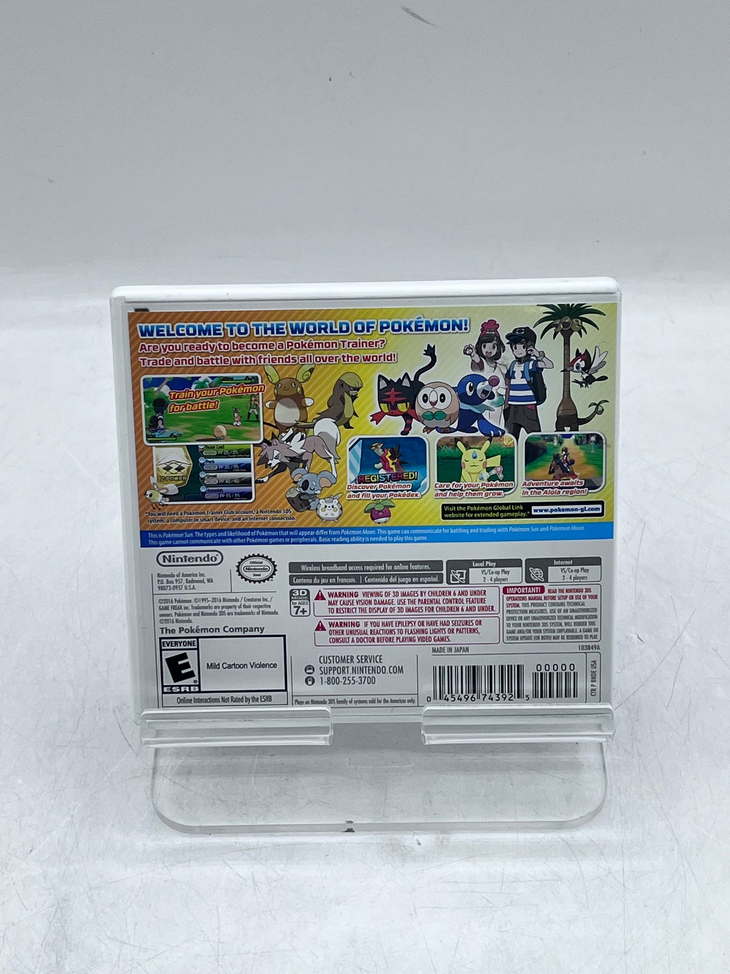 Pokémon Sun - Nintendo 3DS Video Game - Free Shipping!