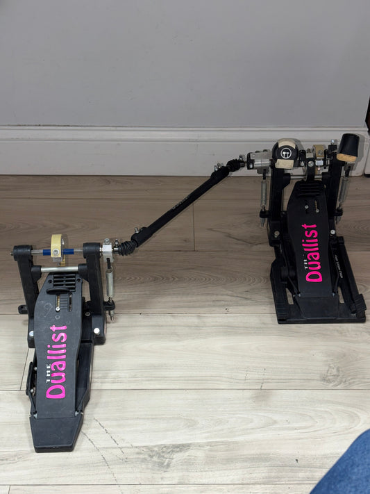 The Dualist D3 Triple Bass Drum Pedal Dual Belt Drive with Bass Attachments
