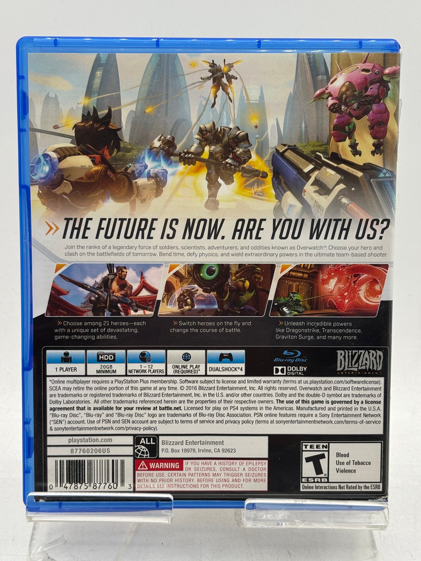 Overwatch: Origins Edition (PlayStation 4, 2016)