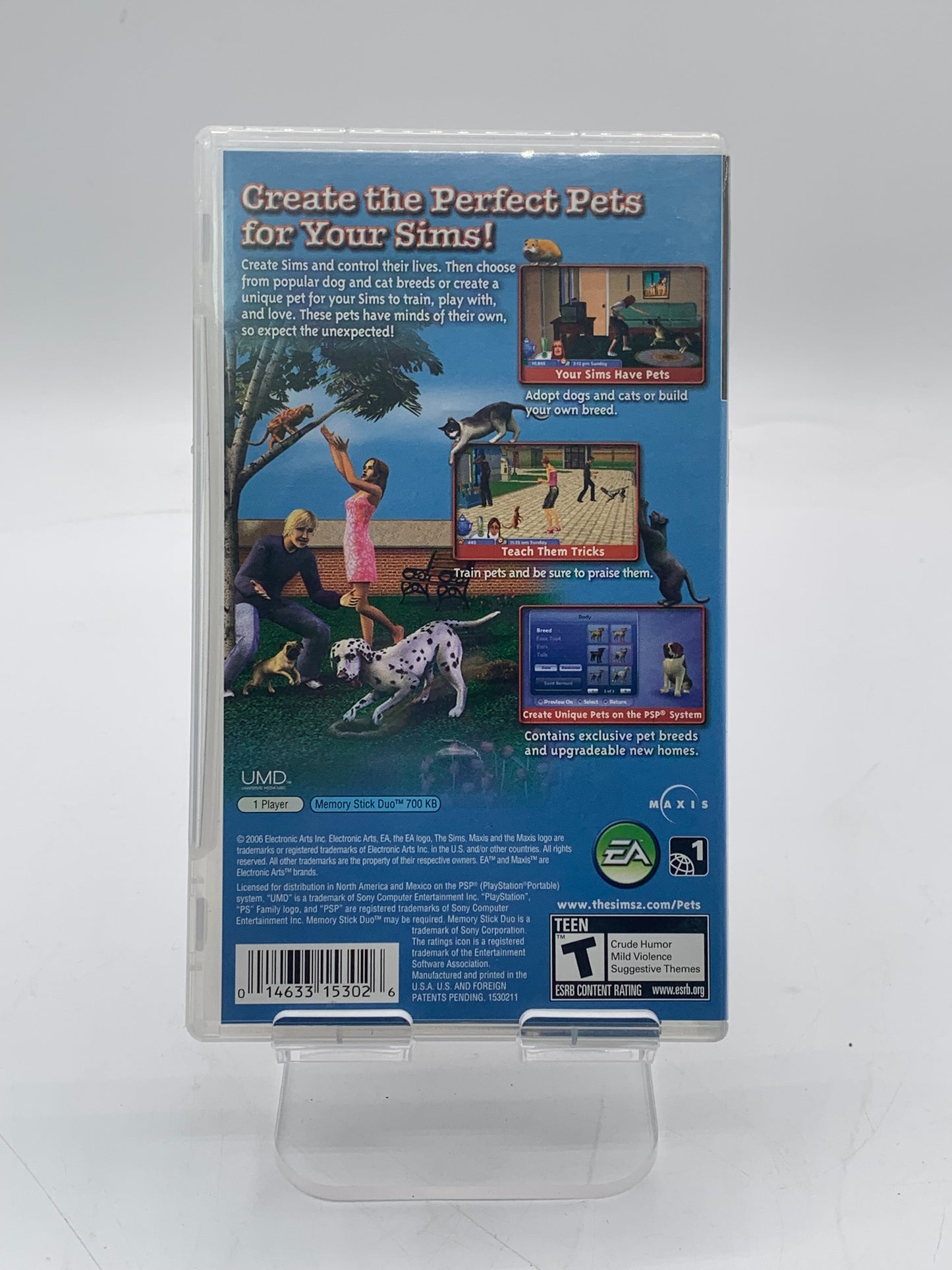 The Sims 2: Pets - PSP Video Game  - Used - Free Shipping