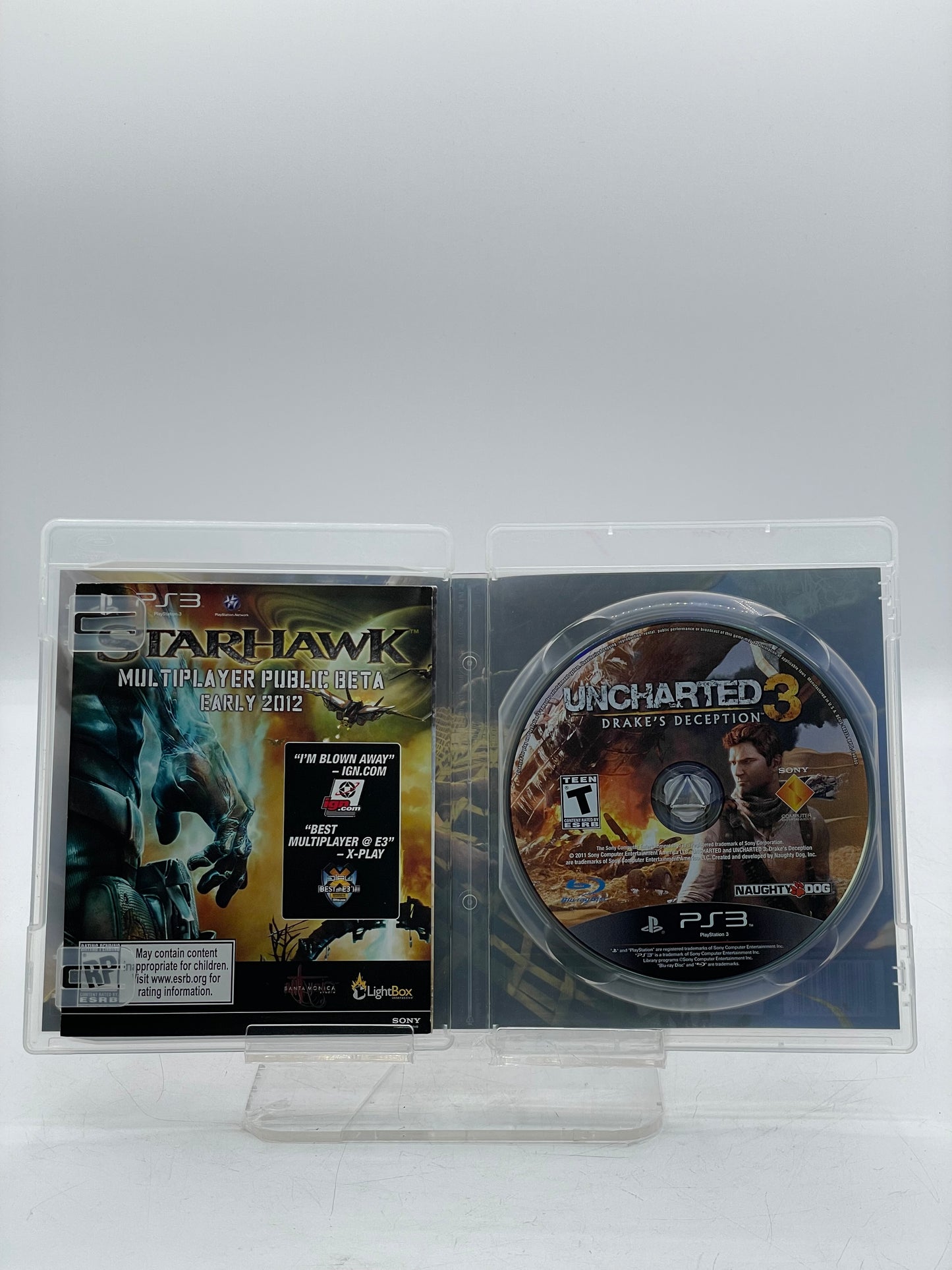 Uncharted 3: Drake's Deception - Sony PlayStation 3 PS3 Video Game