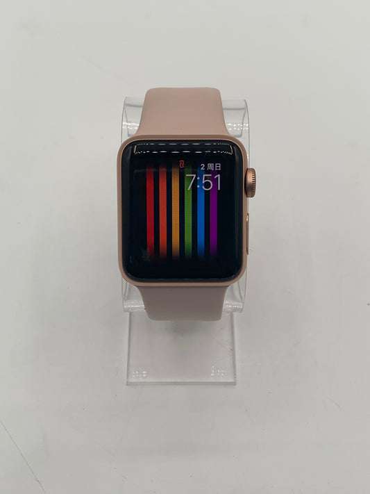 Unlocked Apple Watch Series 3 38MM Rose Gold A1860 GPS & Cellular