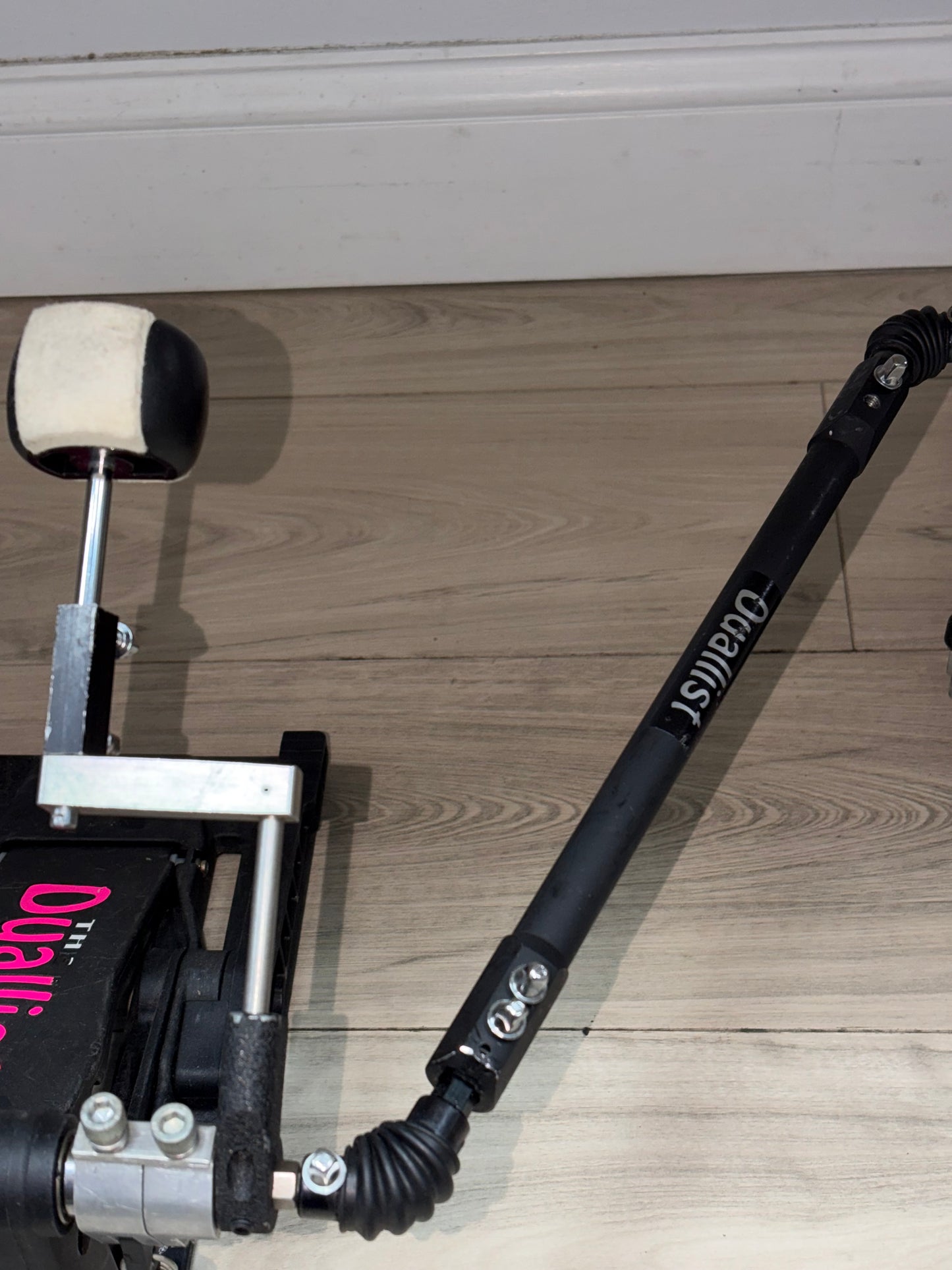 The Dualist D3 Triple Bass Drum Pedal Dual Belt Drive with Bass Attachments