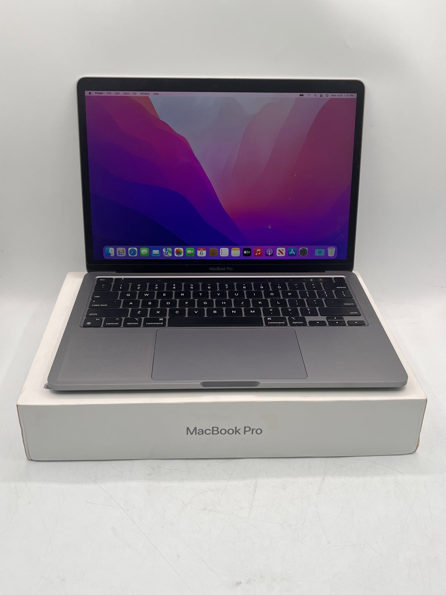 2020 Apple MacBook Pro 13" M1 8GB 256GB A2338 MYD82LL/A Space Gray