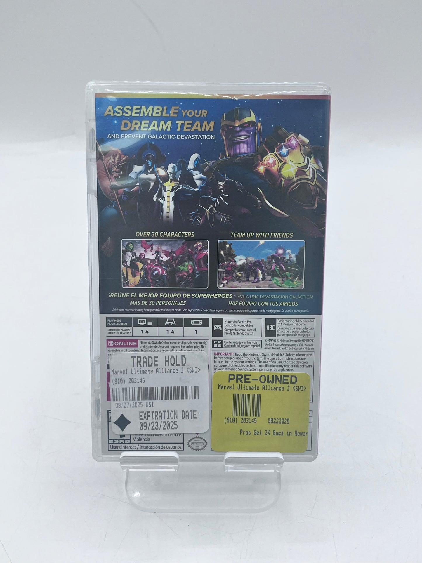 Nintendo Switch Marvel Ultimate Alliance 3: The Black Order