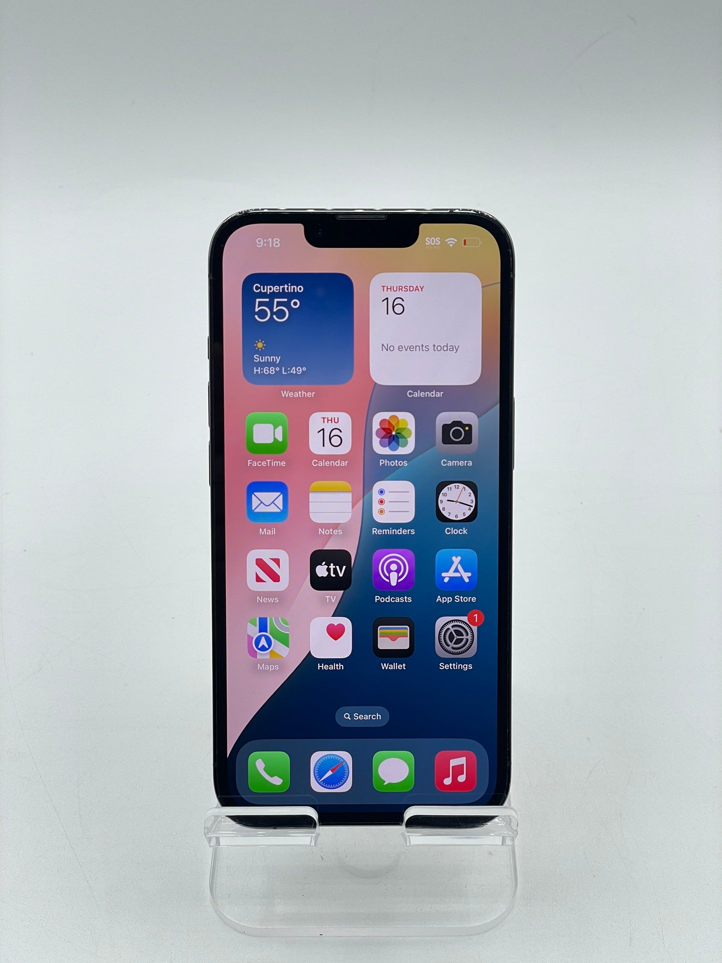 Unlocked Apple iPhone 13 Pro A2483 MLR63LL/A 256GB Space Gray