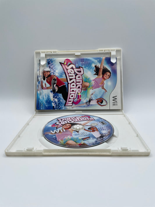 Wii Dance Sensation Game with Box and Manual Free Shipping