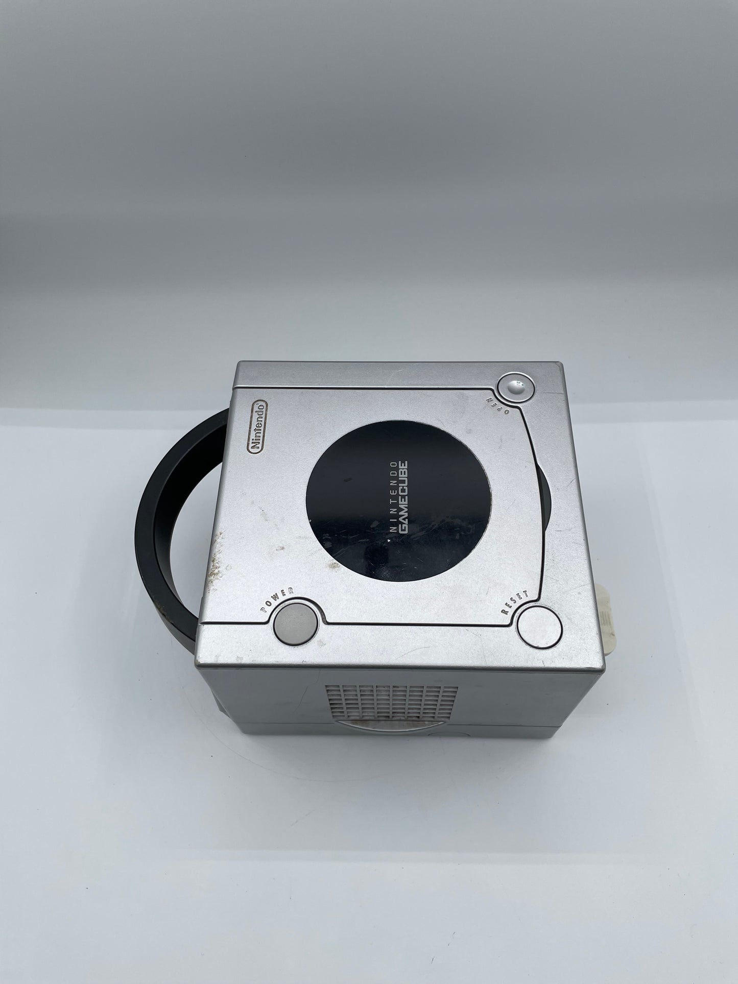 Nintendo GameCube (DOL-001) 2001 Silver For Parts Free Shipping!